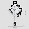 Digital Clock Fashion Wall Clock